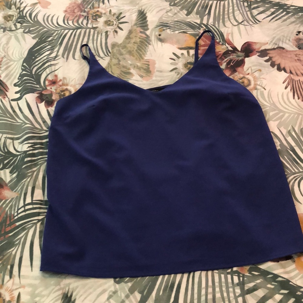 Banana Republic V-Neck Camisole Tank Purple